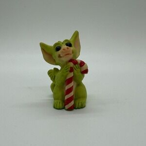 Pocket Dragons Candy Cane Figurine 1994 Real Musgrave Flambro